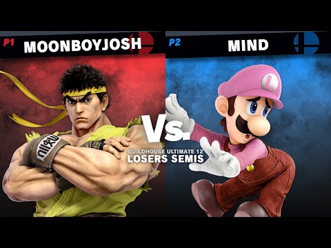 Moonboyjosh (Ken & Ryu) vs Mind (Luigi) - Losers Semis Guildhouse 12