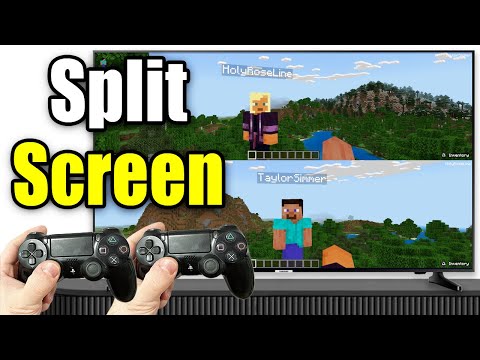 So spielen Sie Minecraft Split Screen auf PS4 (einfache Anleitung!)