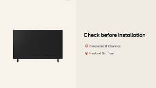 LG NanoCell TV : Installation Guide – NanoCell80 43