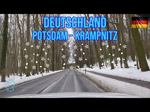 Germany - Potsdam. Krampnitz - Neu Fahrland. Ketziner Straße, Grellerstraße, Nedlitzer Südbrücke.