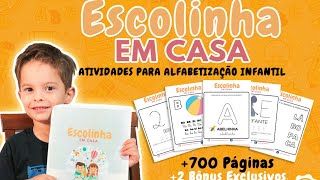 Educação infantil - escolinha em casa