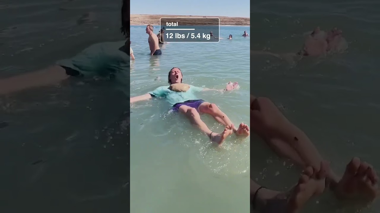 Can a Human Sink in Dead Sea?