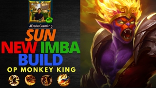 Mobile Legends NEW Sun IMBA Build MONKEY JUTSU TECHNIQUE