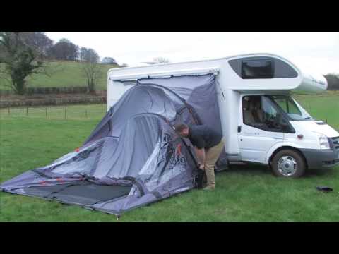 Vango AirAway Motorhome Drive Away Awning Pitching