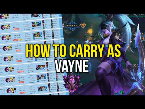 HOW TO CARRY IN MASTER ELO AS VAYNE? | VAYSU