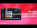 Roland VERSELAB MV 1 Song Production Studio Video Manual