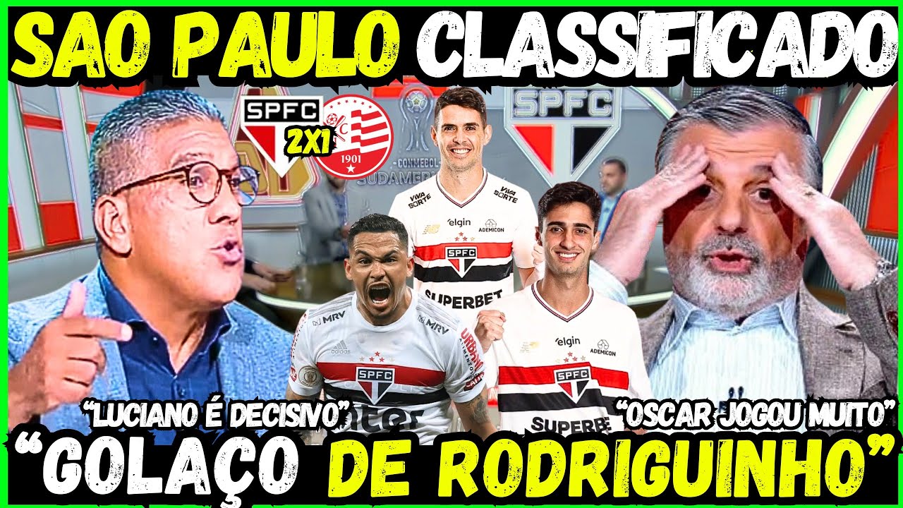 🚨PÓS-JOGO| SPFC CLASSIFICADO ! SÃO PAULO 2X1 NAUTICO| ULTIMAS NOTÍCIAS DO SÃO PAULO FC