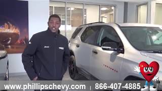 Phillips Chevrolet - 2018 Chevy Traverse– Remote Start - Chicago New Car Dealership