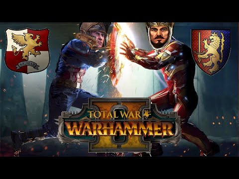CAPTAIN FRANZ VS IRON LOUEN | Empire vs Bretonnia - Total War Warhammer 2