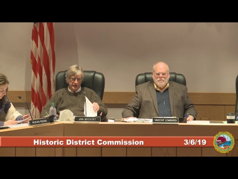 Historic District Commission 3.6.19