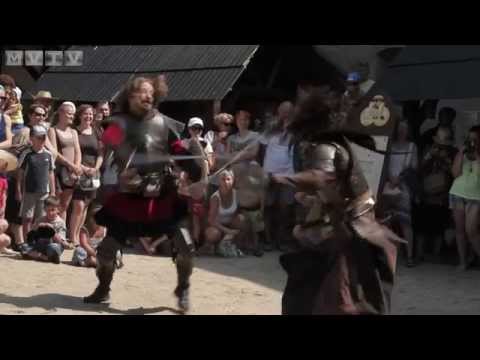 Žatečtí trubači - Slavnosti purkrabího Půty v Lokti měly jedinečnou středověkou at