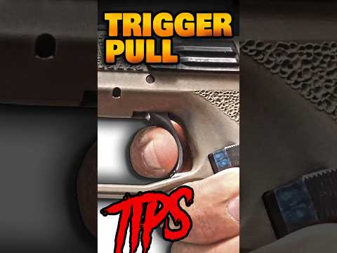 👉 Trigger Pull: 4 Essential Tips!  #firearmstraining #practicalshooting #shootingtips