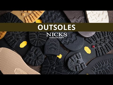 Outsole Options | Nicks Handmade Boots