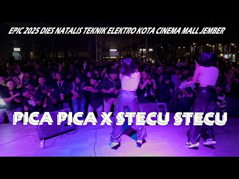 LIVE DJ PICA PICA X STECU STECU - GEMOY DJ GEMOY X DELLA MONICA - KOTA CINEMA MALL JEMBER