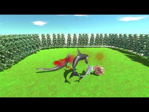 animal revolt battle simulator | aquatic vs infernals | funny momment | #106  | 🏆🙂🙏🏼