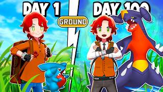 I Spend 100 Day With Only Ground Type Pokemon in Pokemon Sword & Shield [ FULL POKEMON MOVIE ]