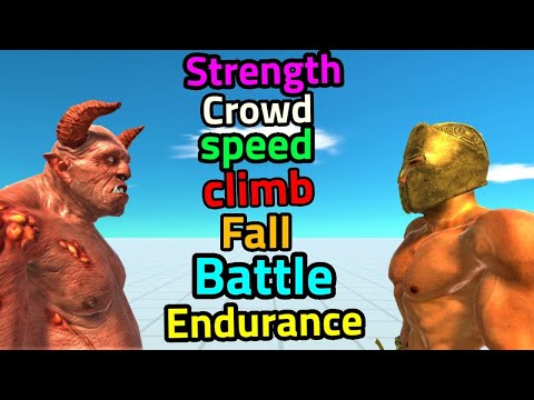 Battle Ability ogre lord vs achilles ARBS Animal Revolt Battle Simulator