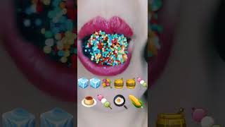 The sound of eating ice cubes under the teeth/asmr eating@ASMRfari #farieating