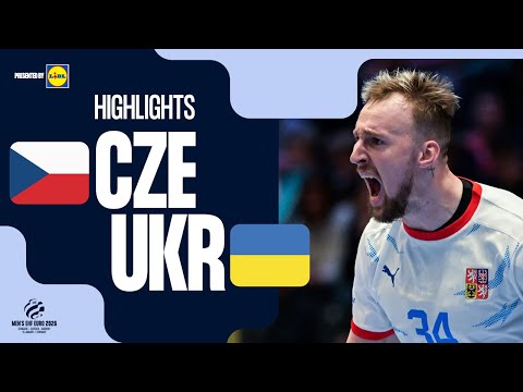 Czechia vs Ukraine | Highlights | Men's EHF EURO 2026