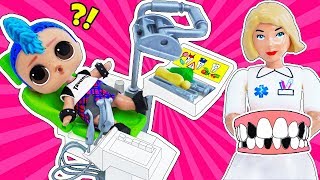 #КУКЛЫ ЛОЛ сюрприз Диана как НЯНЯ для Ромы! Мультик LOL SURPRISE Игры для Девочек