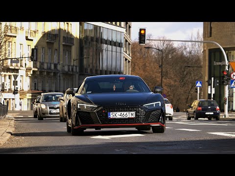 Hi_5 in Audi R8 Green Hell Edition 34/50 TAKES SPOTTERS FOR A SPIN AROUND P3K | Warsaw | 620HP v10+