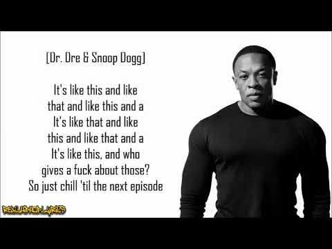 Dr. Dre - Nuthin' but a 'G' Thang ft. Snoop Dogg (Lyrics)