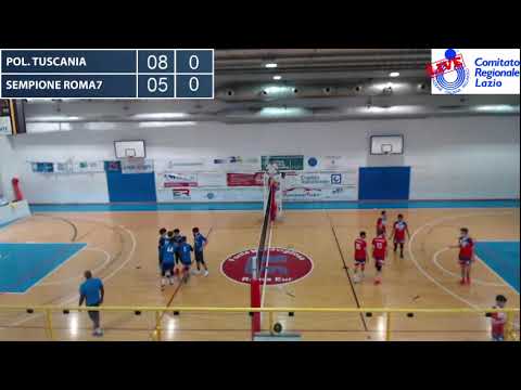 SEMIFINALE U15M Fipav Lazio 2021 - Pol. Tuscania - Sempione Roma7