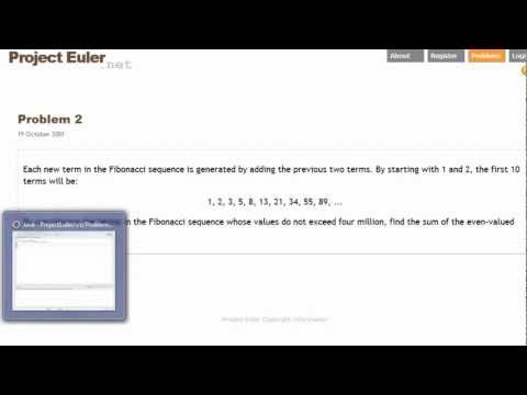 Java Project Euler Problem 2