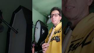 Suporte para microfone com cano de PVC