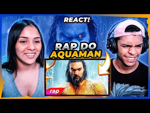 Rap do Aquaman - O REI DO MAR | NERD HITS | [React Rap Nerd] 🔥