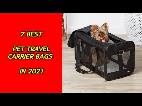 7 Best Pet Travel Carrier Bags in 2021