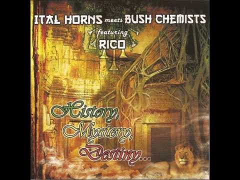 Ital Horns meets Bush Chemists feat  Prince Iquela  - History Mystery Destiny + Dubwise Destiny