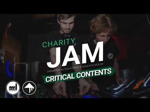 Charity Jam #6 - CRITICAL CONTENTS - DJ Set at Club Spielplatz Linz (pres. by Drumfabrik & SIM)