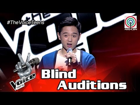 The Voice Teens Philippines Blind Audition: Jeremy  Glinoga - Ikaw