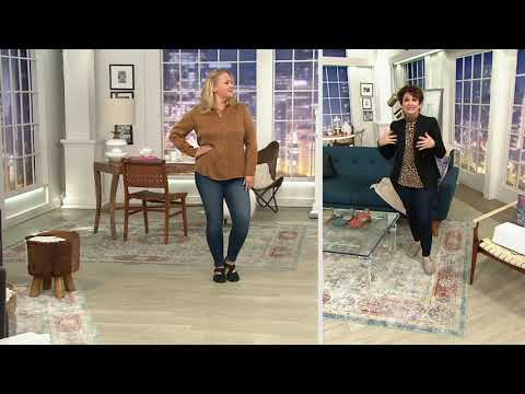 Earth Origins Leather Mary Jane with Backstrap - Bosk Birdine on QVC