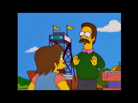 Eres hermoso!-  Eh?! Andale invertido! Los Simpson