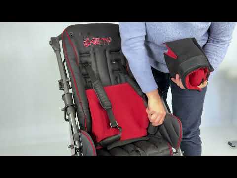 Swifty Reha Buggy - Montage Sitzverkleinerer / Installation Seat depth (with seat minimizer)