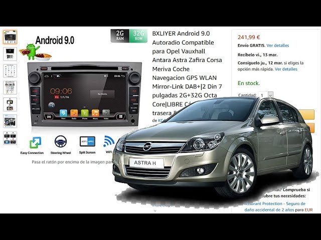 Vídeo relacionado con Cable de radio para coche con caja Canbus compatible con Opel Astra H Zafira B. Arnés de cableado de alimentación compatible con adaptador de instalación de unidad principal Android.