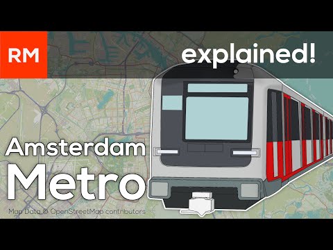 The Weirdest Metro System in the World | Amsterdam Metro
