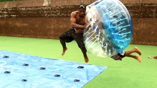 SLIP AND SLIDE MOUSETRAP DEATHBALL CHALLENGE w/TGFBRO
