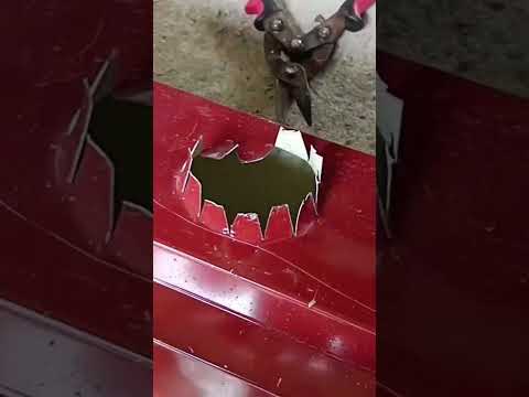 Downspout making #shortvideo #downspout