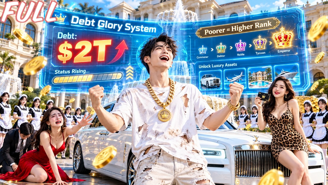 مديون بـ20 تريليونًا ومهان، استيقظ نظام الفقر—كلما زاد فقره، ارتفعت مكانته، وطليقته تتوسل للعودة!