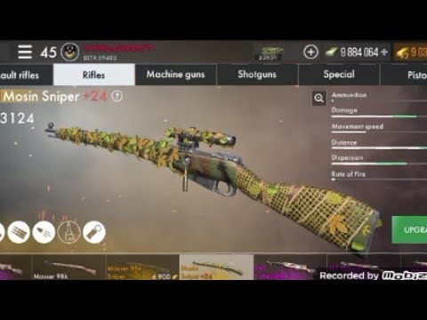 World War Heroes - Upgrading Mosin Sniper +24 🔥🔥🔥