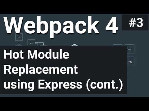 Webpack 4: Hot Module Replacement with an Express Server (cont ...