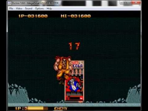 Crude Busters Megadrive
