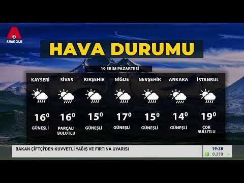 Hafta Sonu Ana Haber Bülteni | Anadolu Net TV | (18.10.2026)