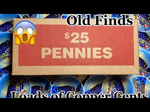 $25 Penny box! Old finds!