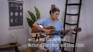 Video thumbnail for Luna Vista Stallion Grand Concert Cutaway Guitar with Fishman Preamp by Luna Guitars