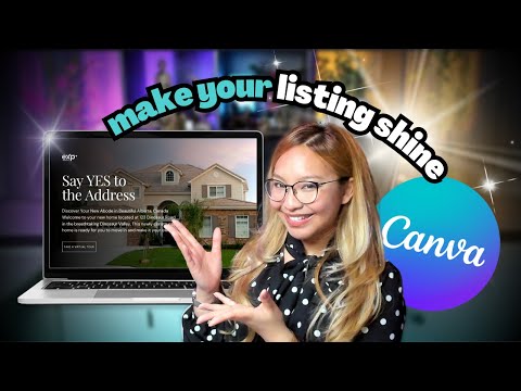 Create "Real Estate Property Listing" Website with Canva for FREE!