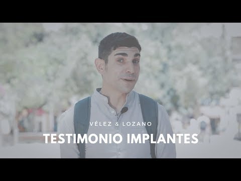 Vélez y Lozano | onio paciente implantes